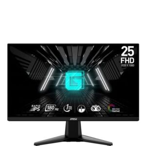 Monitor gamer MSI 24,5" tasa refresco 180 hz