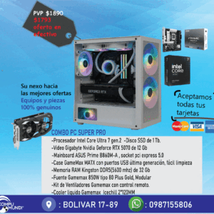 PC Gamer core ultra 7, geforce 5070